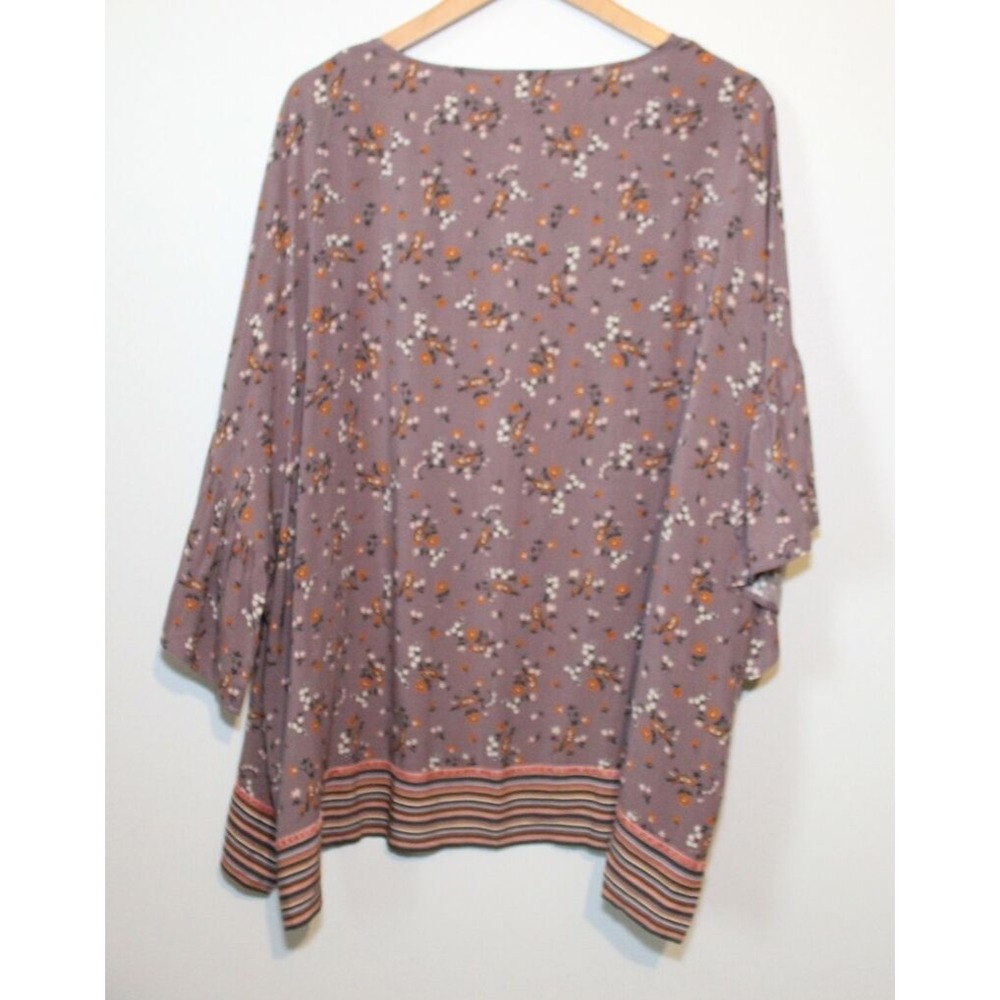 ✨2/$20 Matilda Jane Along the Way Floral Open Front Kimono XS S Fall Topper Boho - Picture 7 of 11